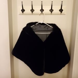 Faux Fur Shawl